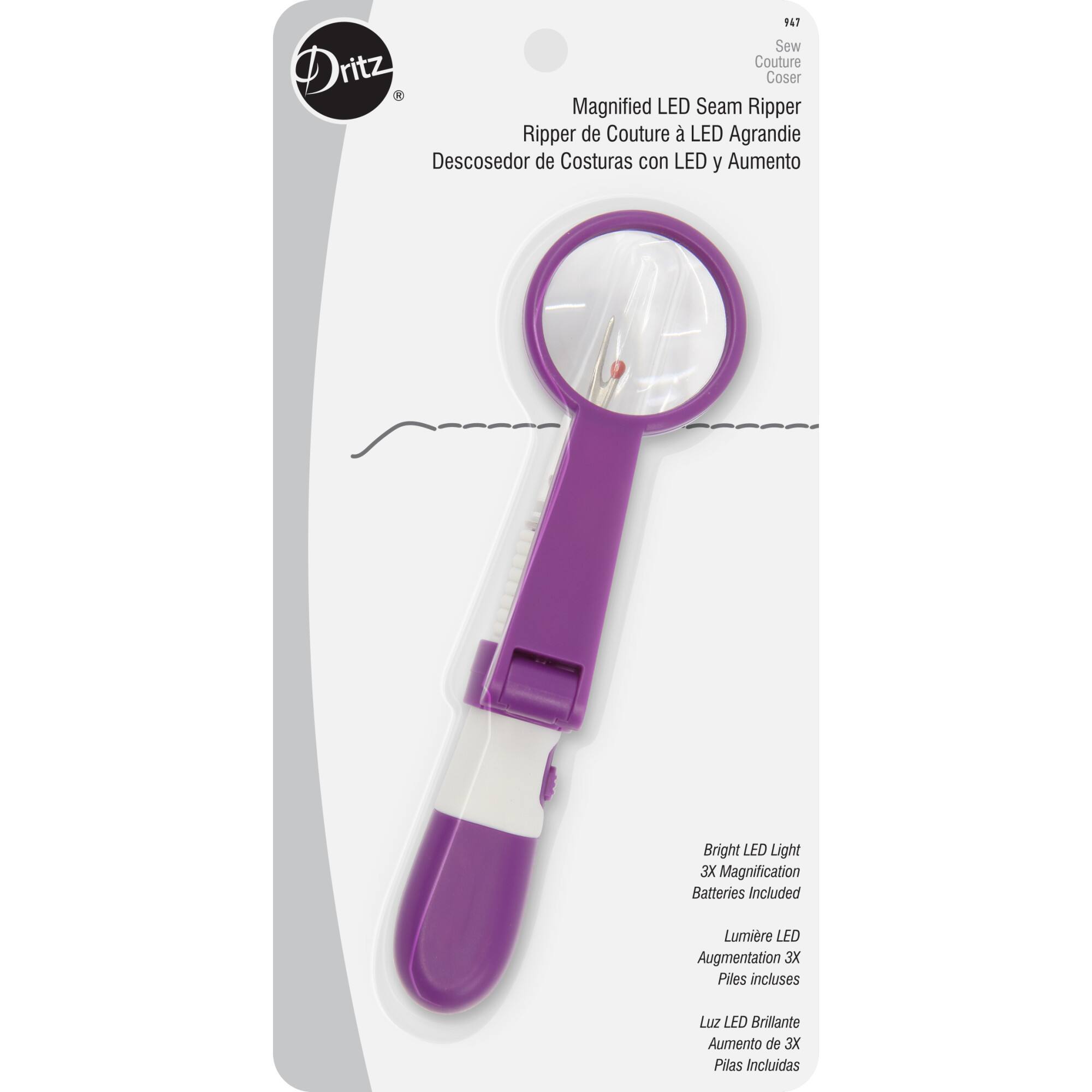 Dritz® Magnified LED Seam Ripper
